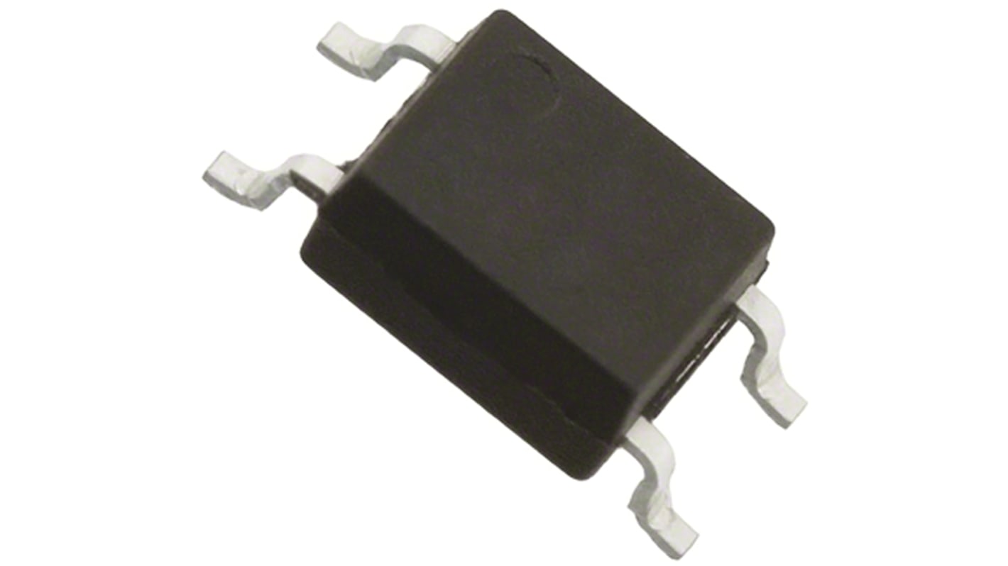Broadcom optocsatoló DC bemeneti fesz., kimeneti eszk.: Fototranzisztor, 1 csatornás, felületre szerelhető, SOIC, 4