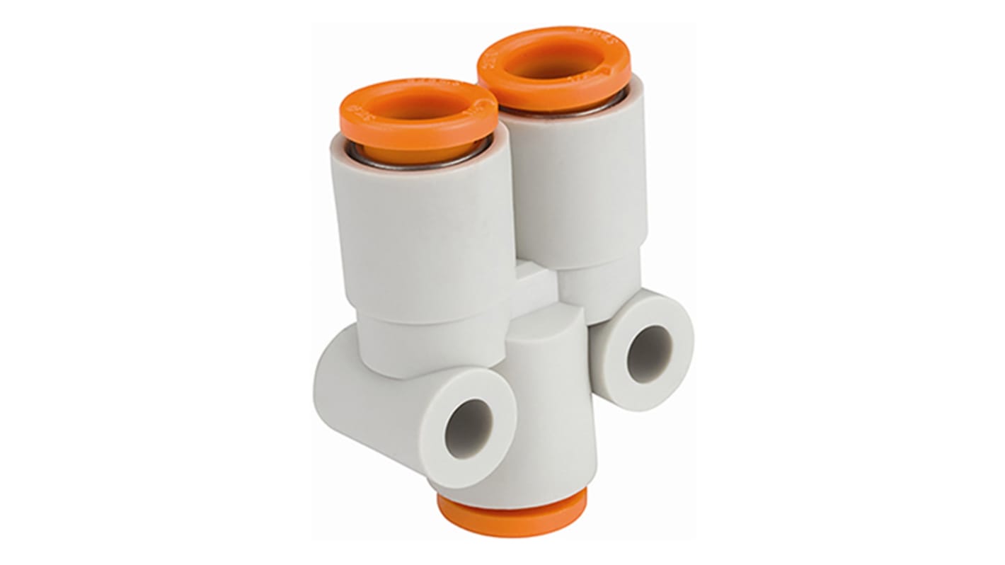 SMC KQ2 Series, Tube-to-Tube Connection Style