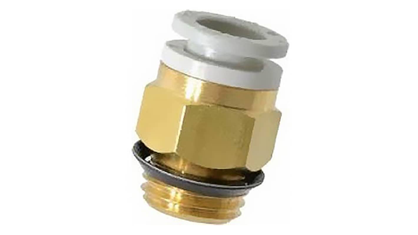 SMC KQ2 Series, Uni 1/4 Male, Threaded-to-Tube Connection Style