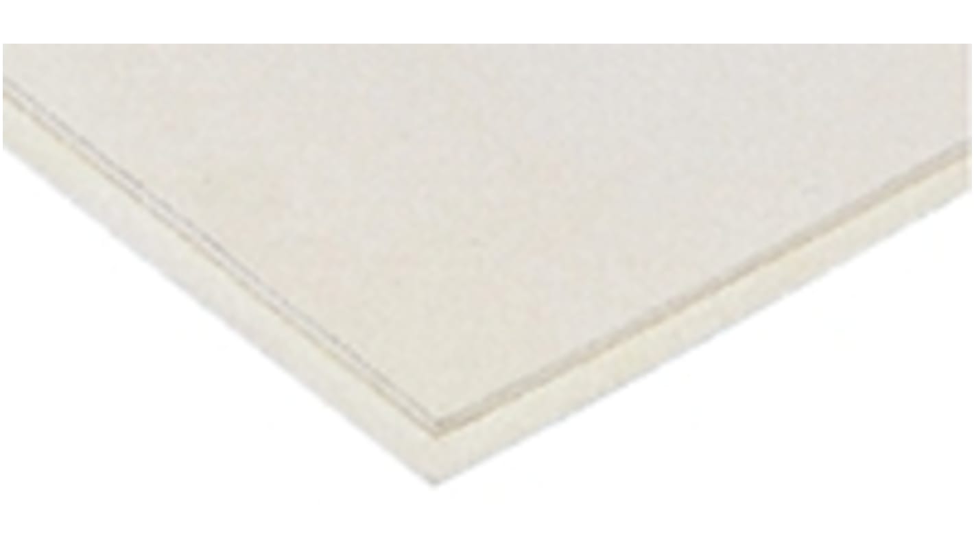 RS PRO White Nitrile Rubber Sheet, 1.5m x 500mm x 6mm