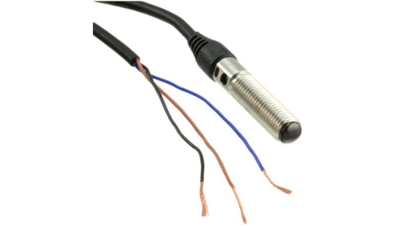 Rs-Online Sensore fotoelettrico Cilindrico Omron a diffusione rilevamento 3 mm → 50 mm uscita NPN