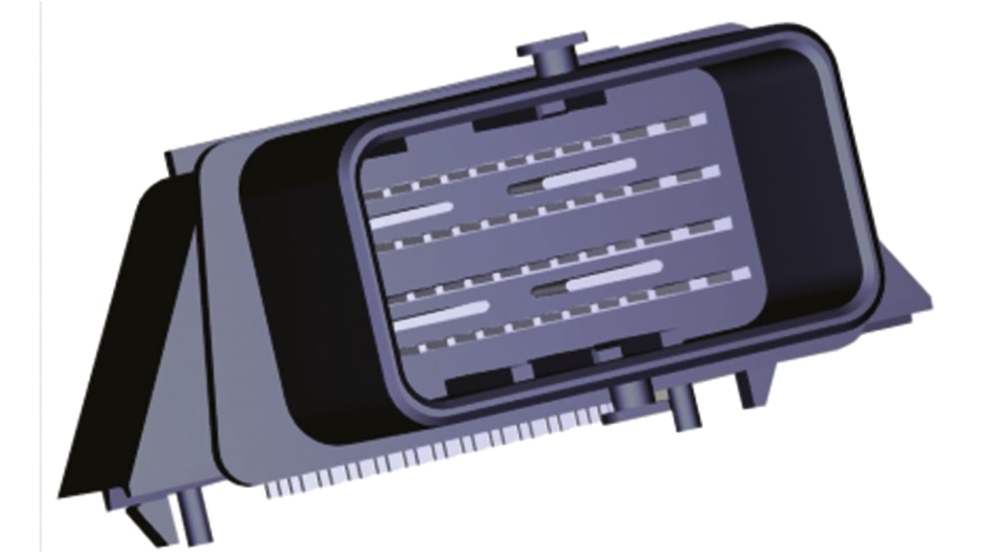 Molex, CMC Automotive Connector Plug Black Through Hole 48 Way, Solder Termination 500762-0481