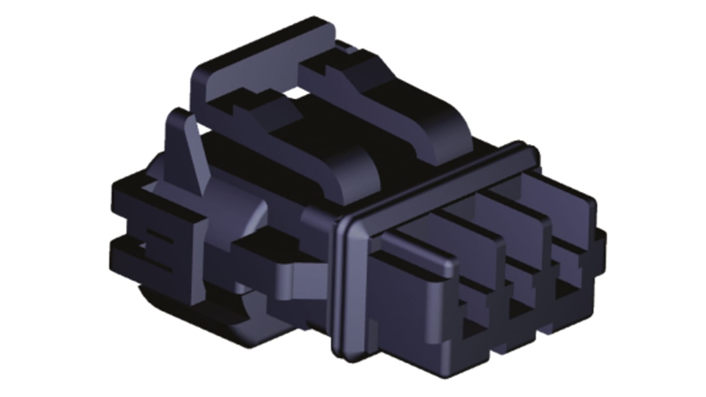 Molex, Mizu-P25 Automotive Connector Socket Black Cable Mount 3 Way, Crimp Termination 52117-0341
