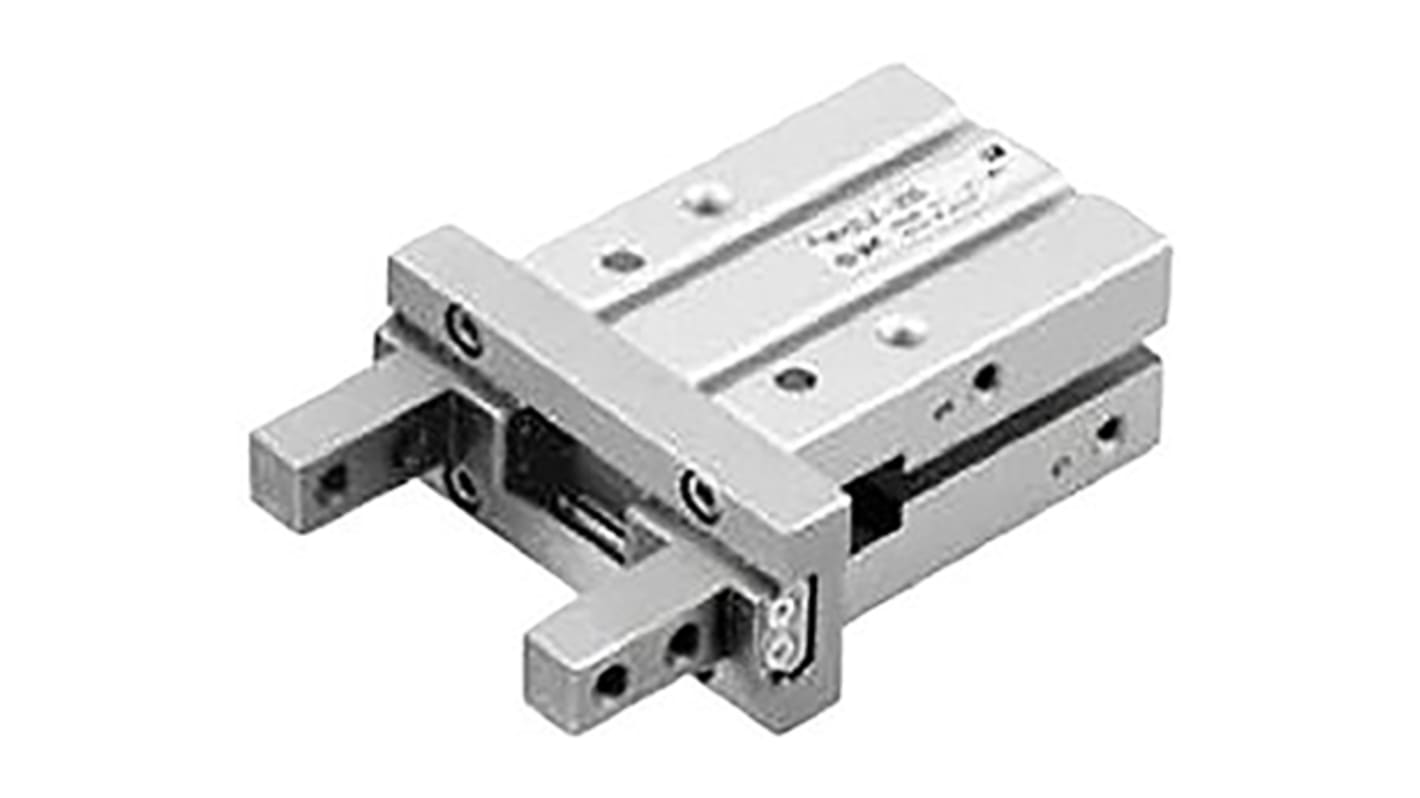 SMC 2 Finger Double Action Pneumatic Gripper, MHZL2-16D, Parallel Gripping Type