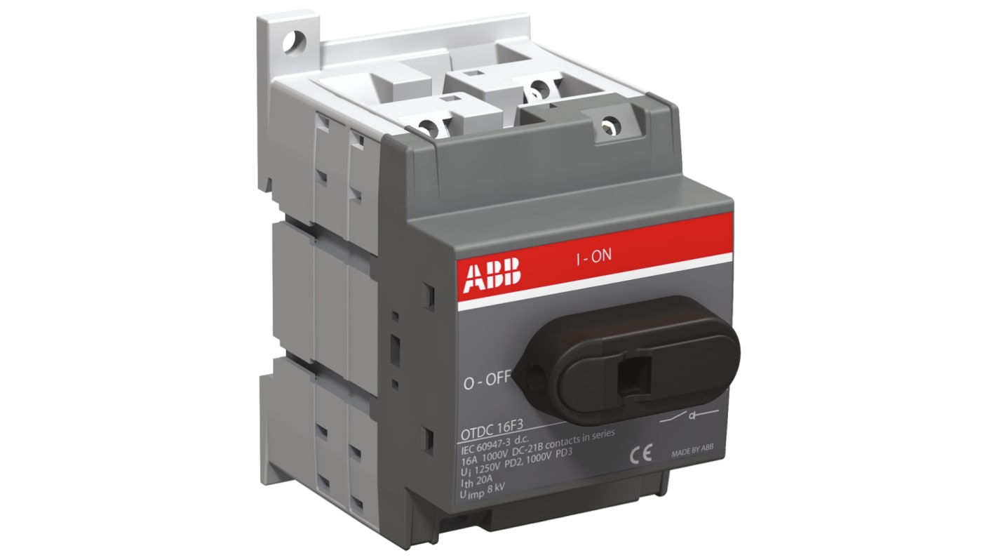 Interrupteur-sectionneur ABB, 3P, 25A