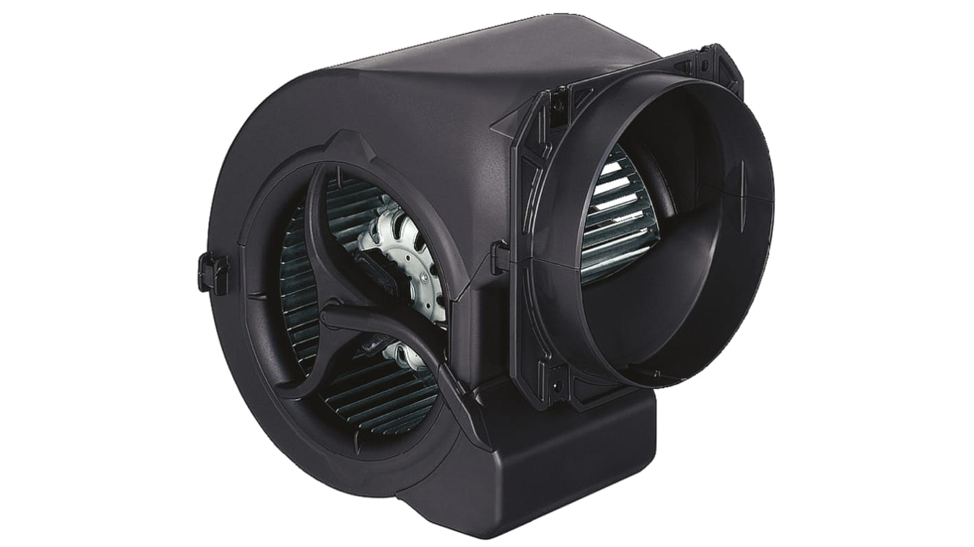 ebm-papst D2E 146 Series Centrifugal Fan, 230 V ac, 910m³/h, AC Operation, 216 x 220 x 199mm