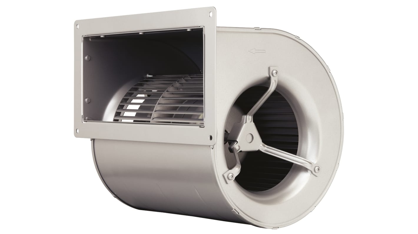 AC Centrifugális ventilátor D3G146 sorozat, Centrifugális, 230 V AC, 645m³/h, 1700rpm, csapágy: golyós, 219 x 206 x