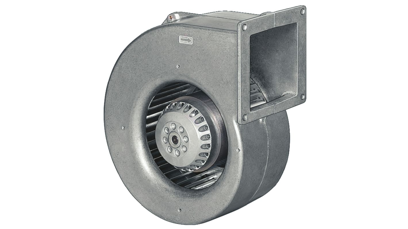 Ventilatore centrifugo ebm-papst, 755m³/h, 230 V c.a., 283 x 261 x 125mm