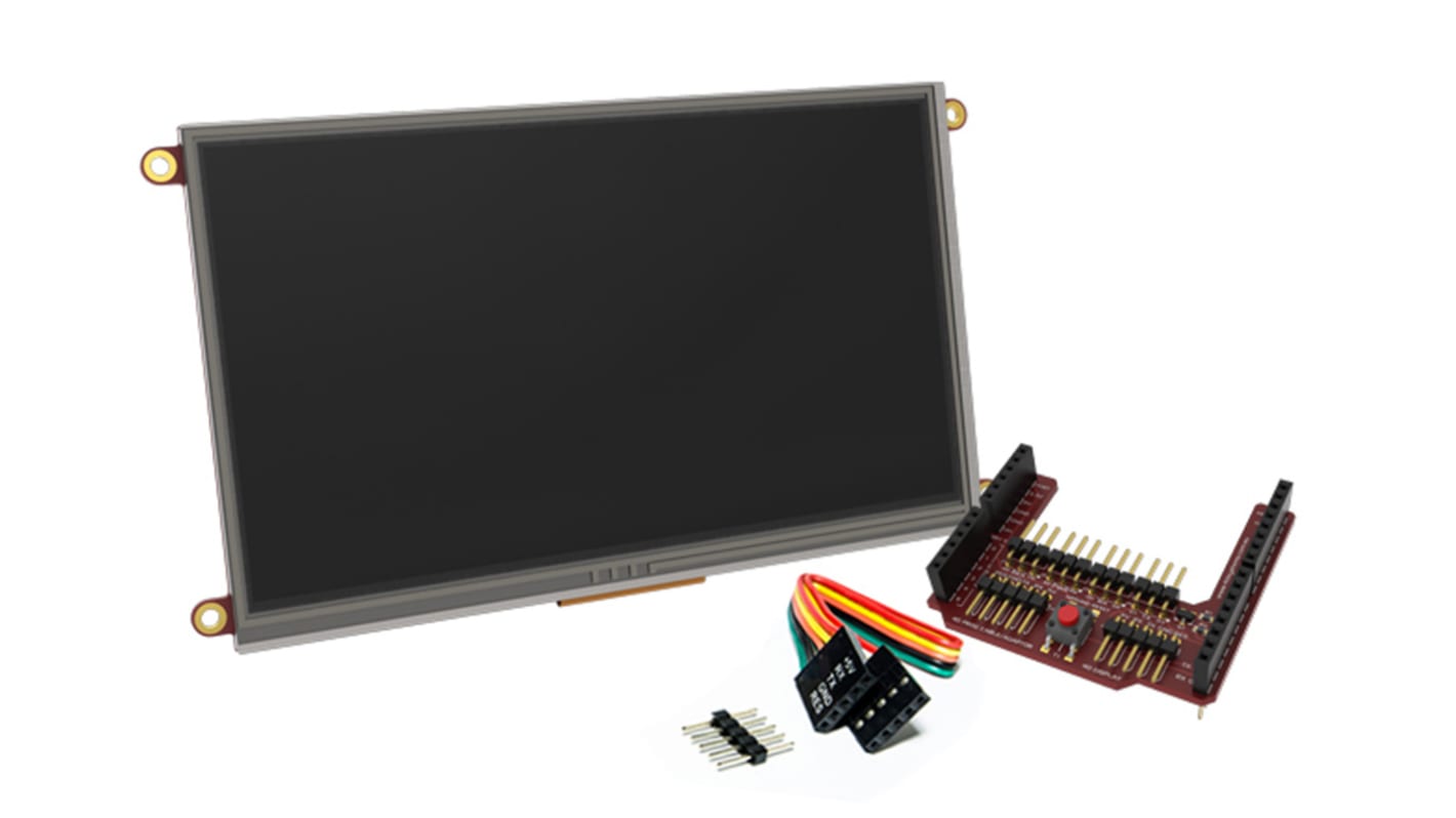 Display da 7poll. 4D Systems, gen4, Touchscreen resistivo