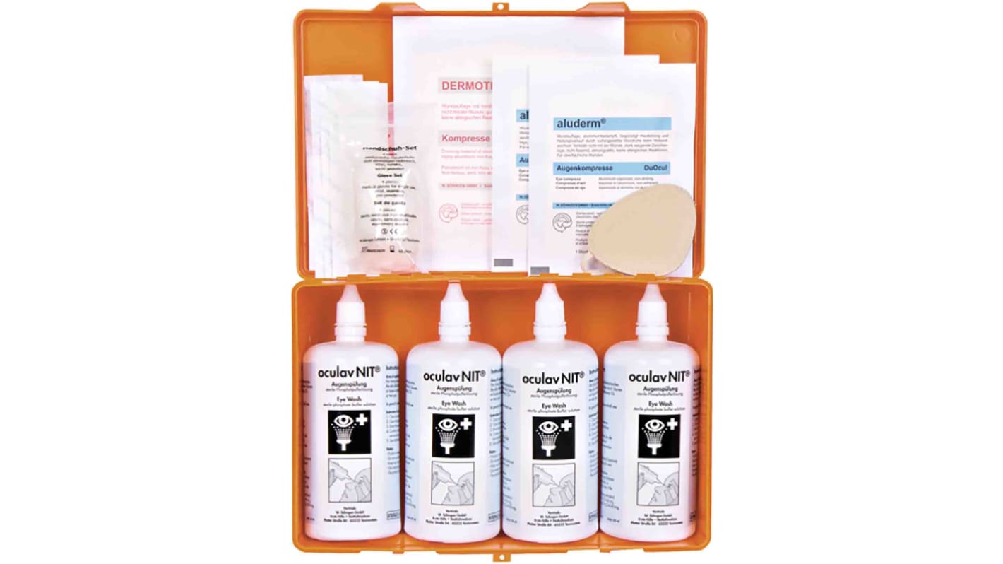 W Sohngen Portable Eye Wash Kit, 260 x 160 x 80 mm