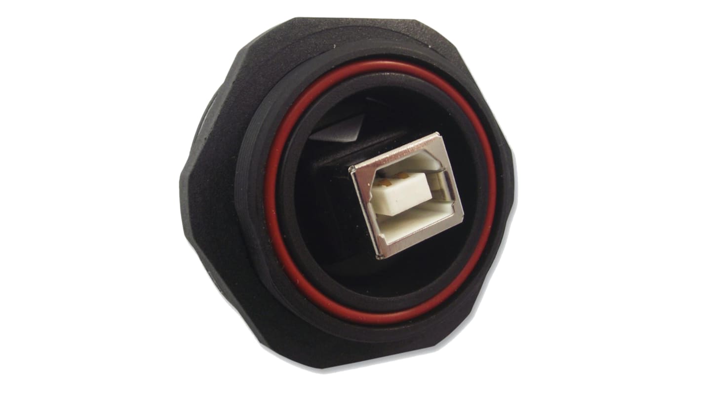 Bulgin, Socket Type B 2.0 IP68 USB Connector