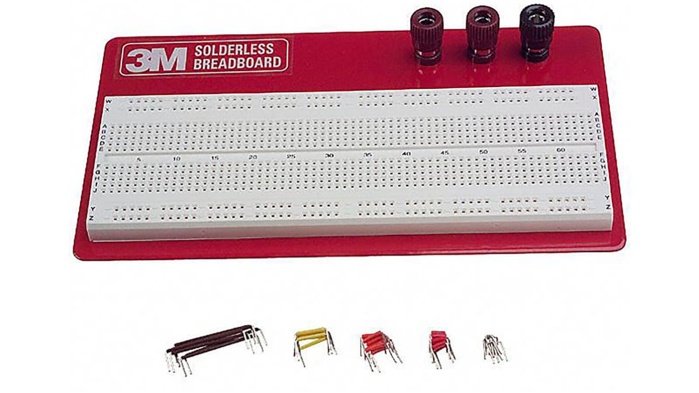 922309, Breadboard Solderless Breadboard 177.8 x 101.6 x 24.13mm