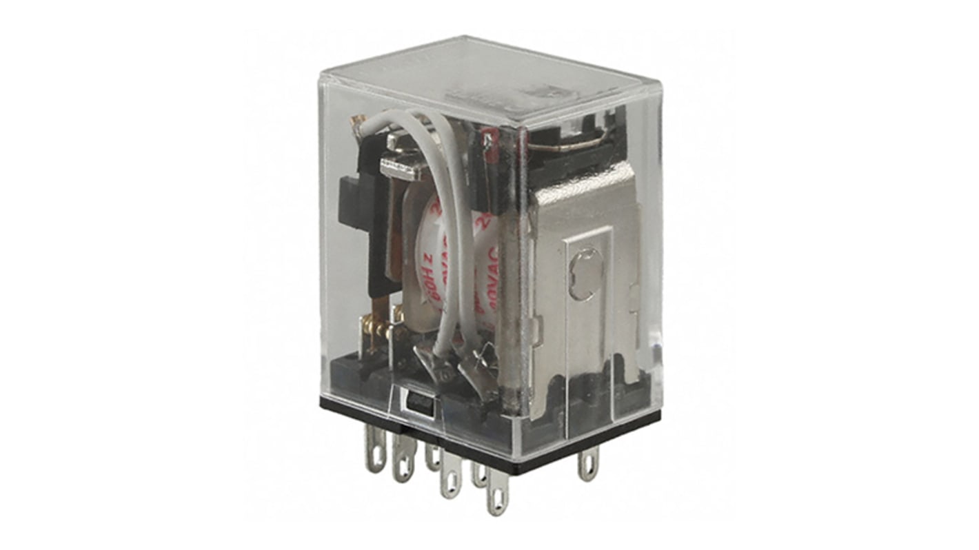 Honeywell Plug In Power Relay, 220V ac Coil, 3A Switching Current, 4PDT