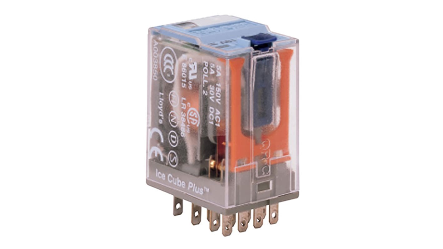 Turck Plug In Power Relay, 24V dc Coil, 5A Switching Current, 4PDT