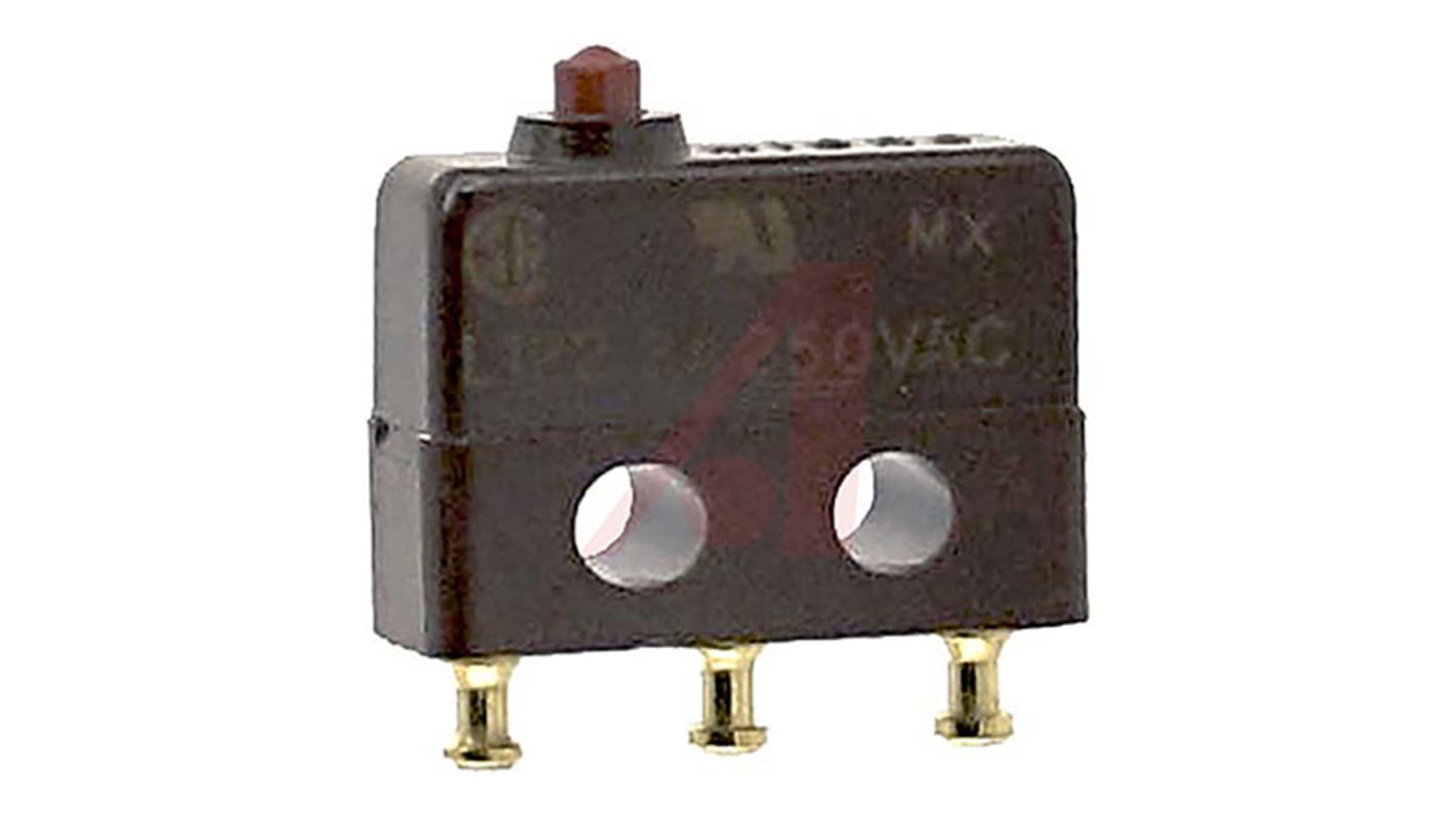 Honeywell Pin Plunger Micro Switch, Solder Terminal, 3 A, SP-CO