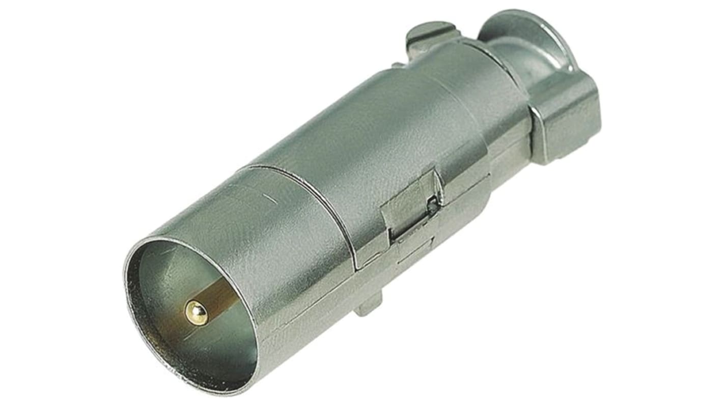 HARTING HAN E Male 16A Coaxial Contact Minimum Wire Size 0.14mm² Maximum Wire Size 4mm² for use with Coax Module