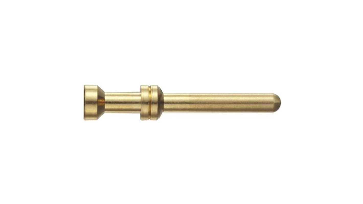 Harting HAN E Male 16A Crimp Contact Minimum Wire Size 4mm² Maximum Wire Size 4mm²