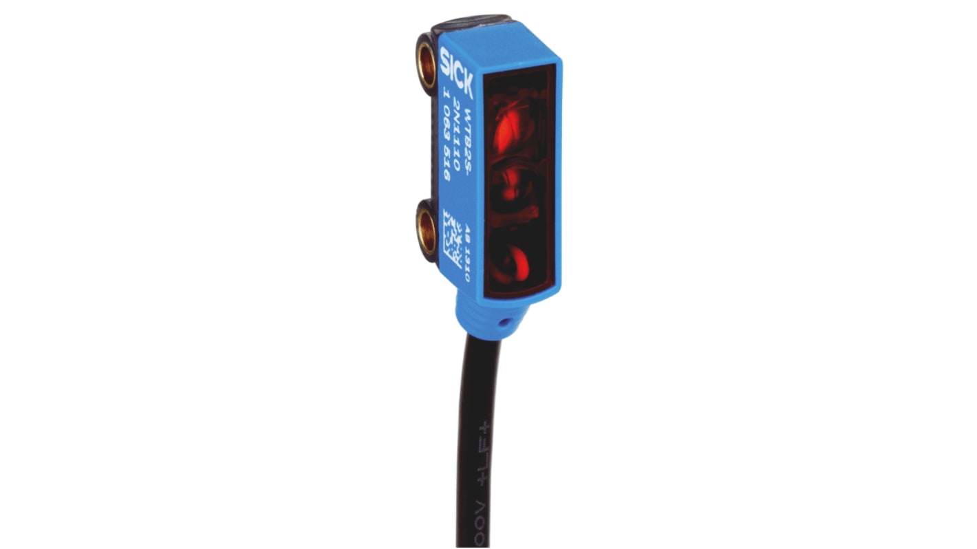Rs-Online Sensore fotoelettrico Rettangolare SICK a fascio diretto rilevamento 0 → 2 5 m uscita PNP