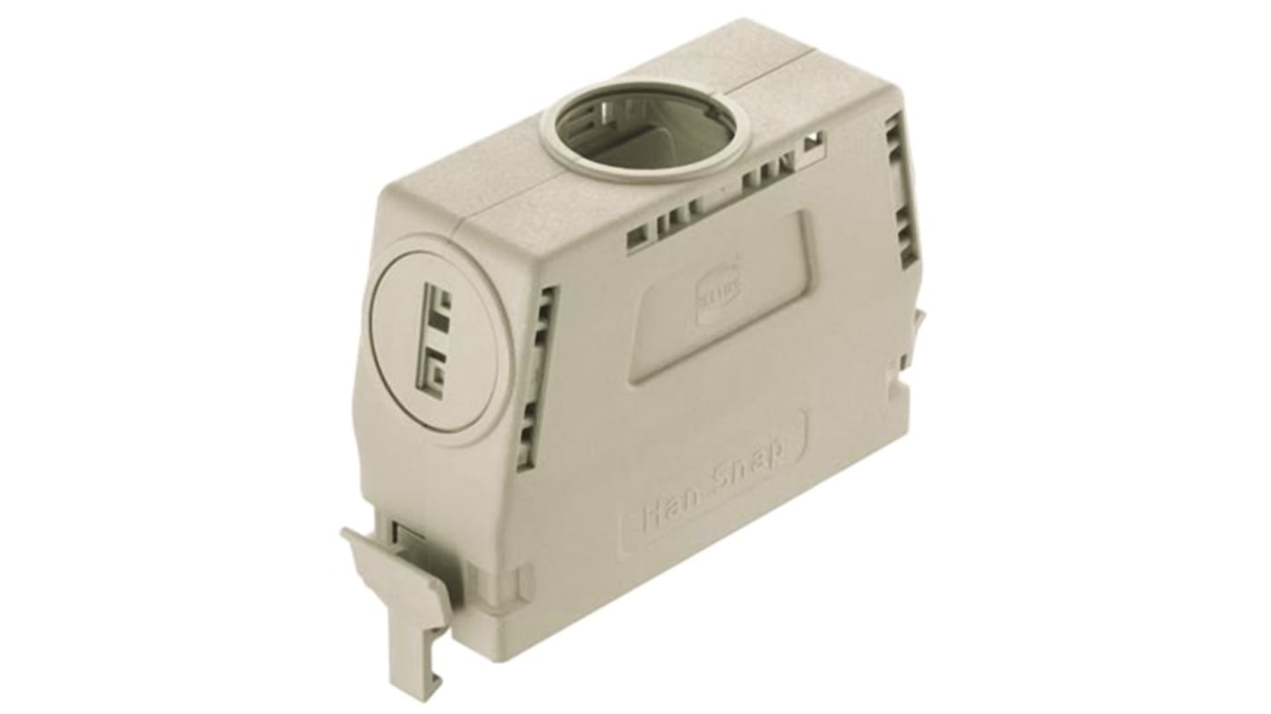HARTING ヘビーデューティ電源コネクタハウジング Han-Snapシリーズ 09330240401