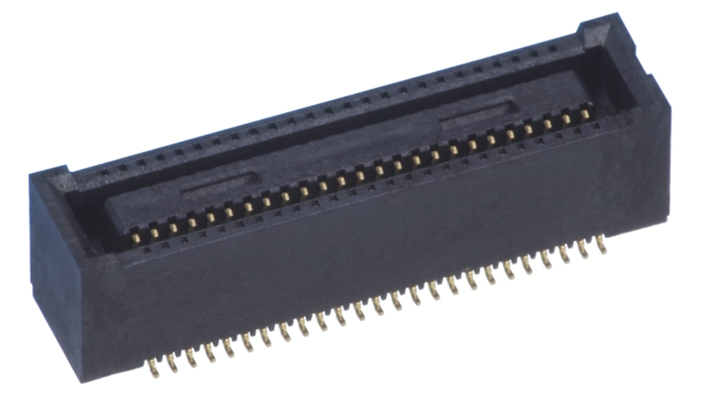 Gniazdo PCB 60 -pinowe 2 -rzędowe raster: 0.4mm typu płytka – płytka Proste SMD