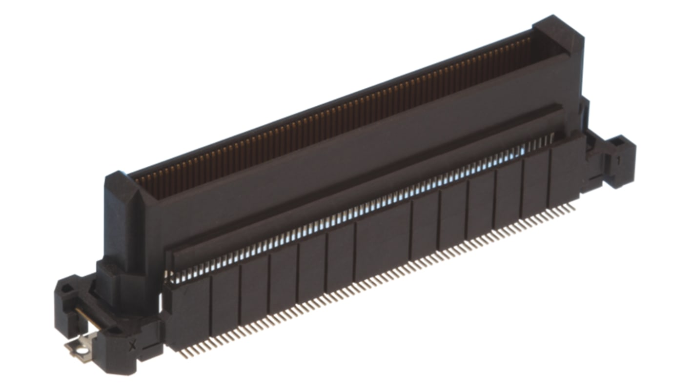 Wtyk PCB 140-pinowe raster: 0.5mm 2-rzędowe Hirose Montaż powierzchniowy 500mA 50 V AC