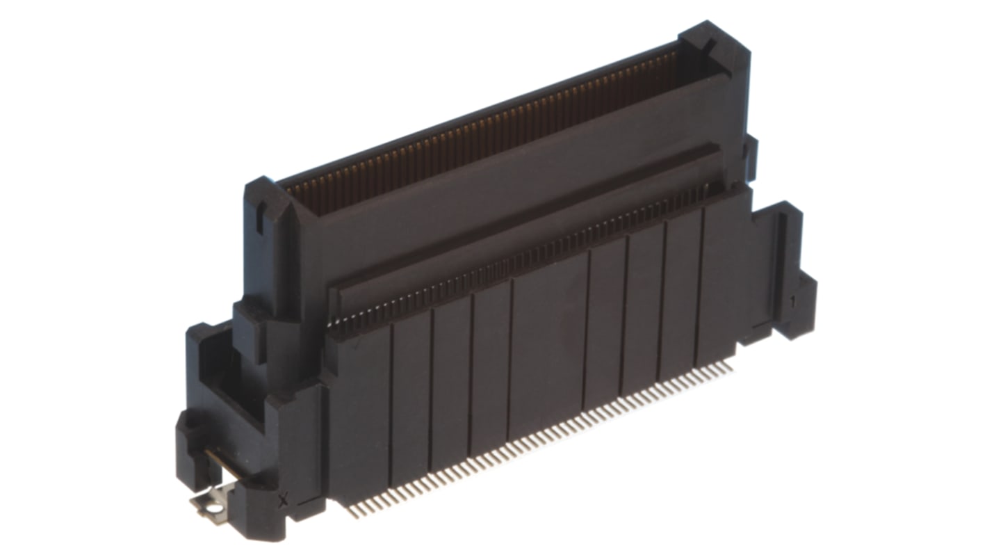 Hirose FunctionMAX FX20 Series Straight Surface Mount PCB Header, 60 Contact(s), 0.5mm Pitch, 2 Row(s), Shrouded