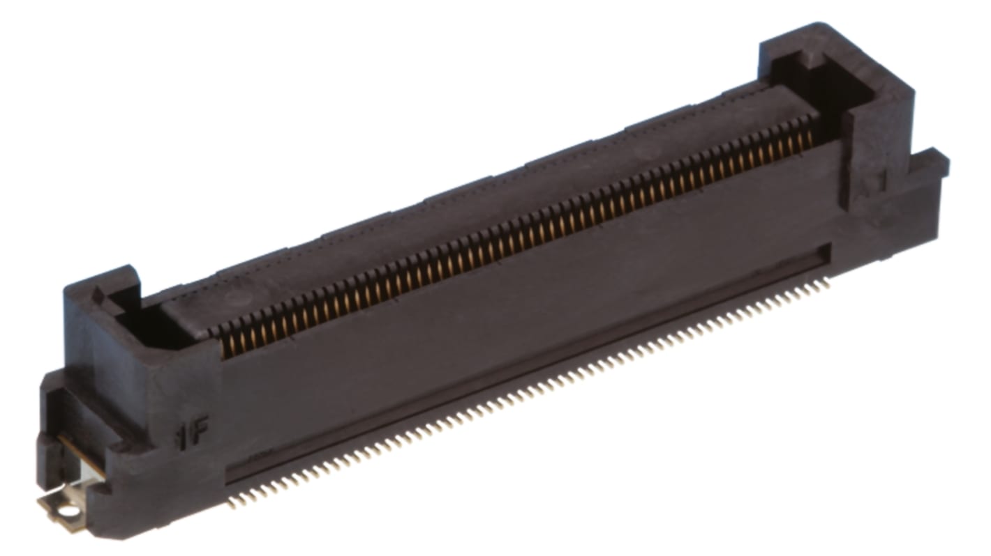 Gniazdo PCB 80 -pinowe 2 -rzędowe raster: 0.5mm typu płytka – płytka Proste SMD