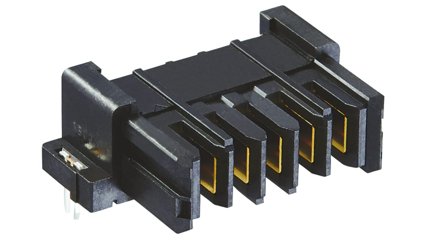 Wtyk PCB 5-pinowe raster: 3.81mm -rzędowe Hirose Przewlekany 10.0A 250.0 V.