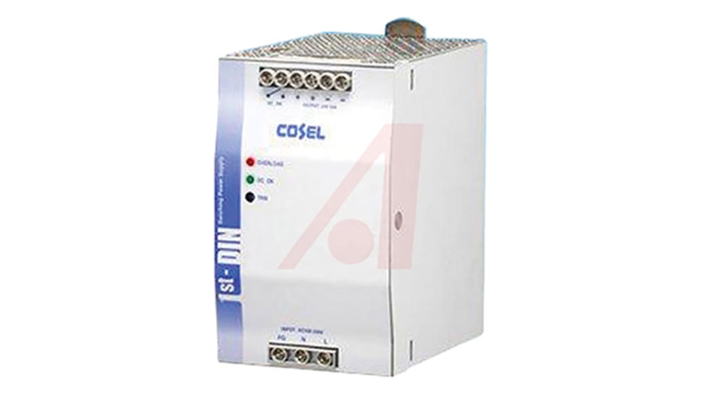 Cosel KHEA480F Switched Mode DIN Rail Power Supply, 85 → 264V ac ac Input, 24V dc dc Output, 20A Output, 480W
