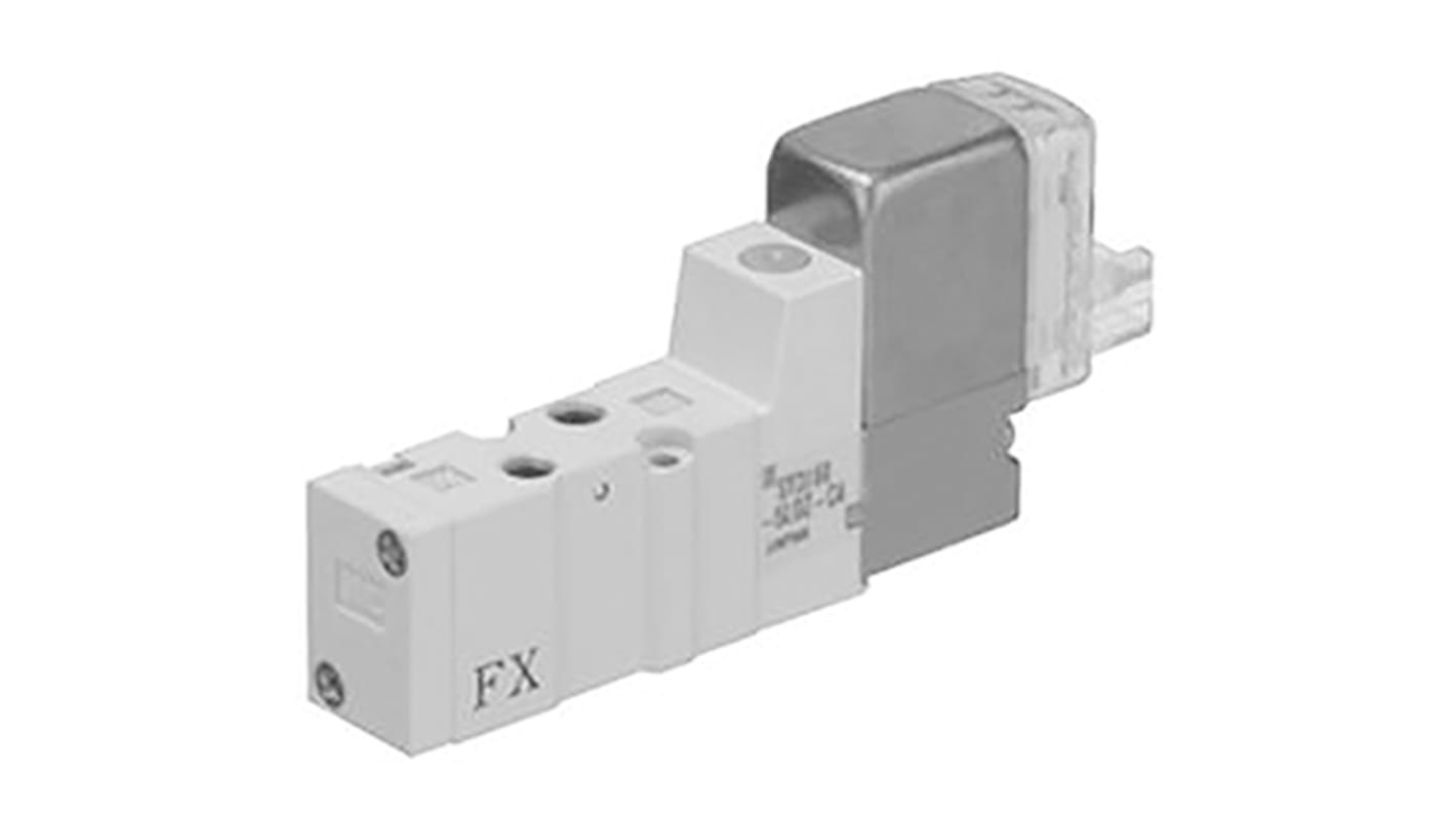 SMC 4/2 Pneumatic Solenoid Valve - Solenoid SY Series 24V dc