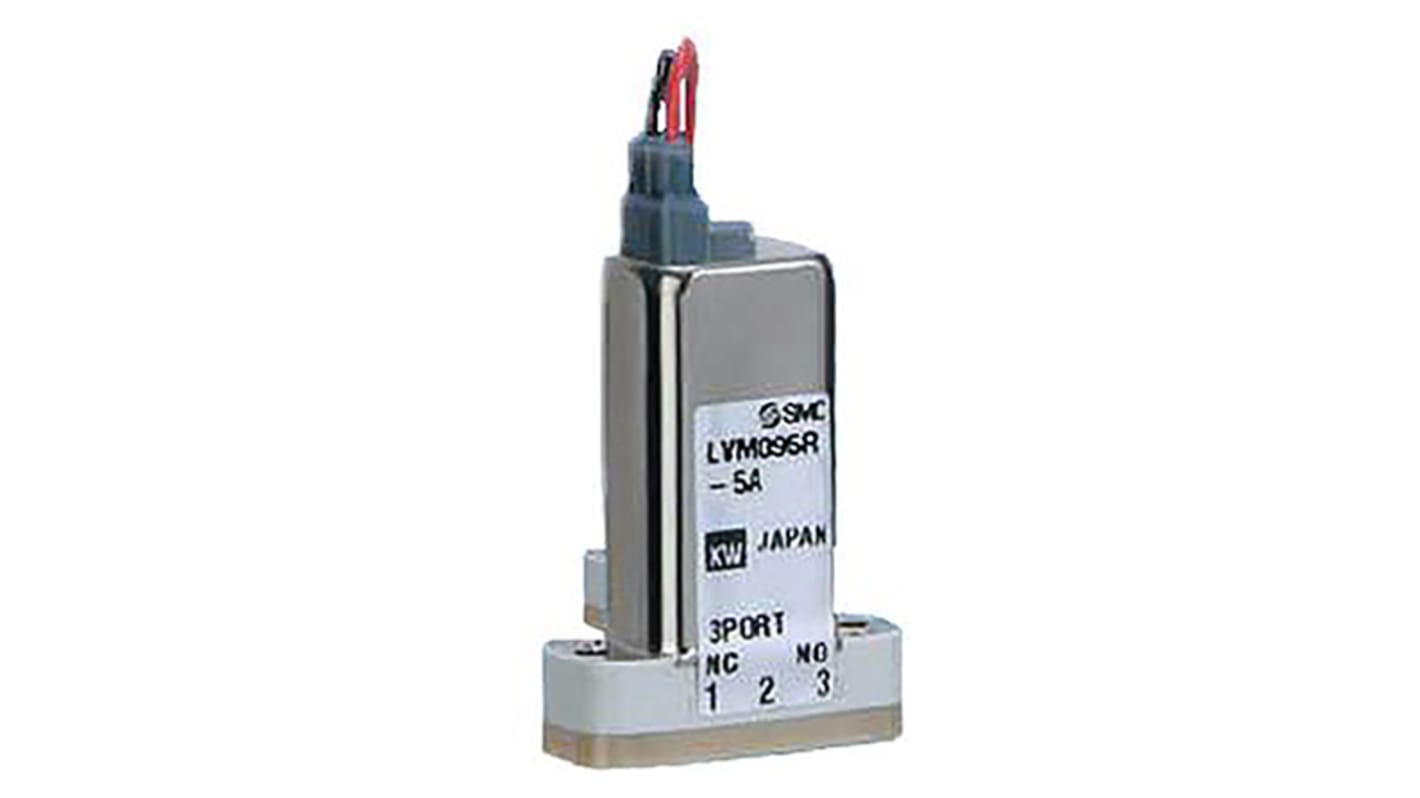 SMC LVM09 3/2-Wege Direkt Magnetventil 12 V dc, Universell