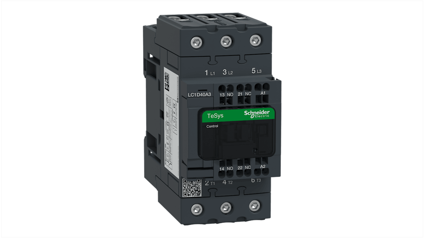 Stycznik 230 V AC Schneider Electric styki: 3 40 A 3NO LC1D40A3P7