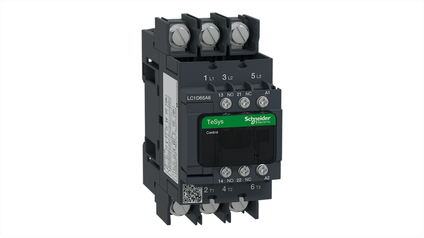 Stycznik 24 V AC Schneider Electric styki: 3 3NO LC1D65A6B7