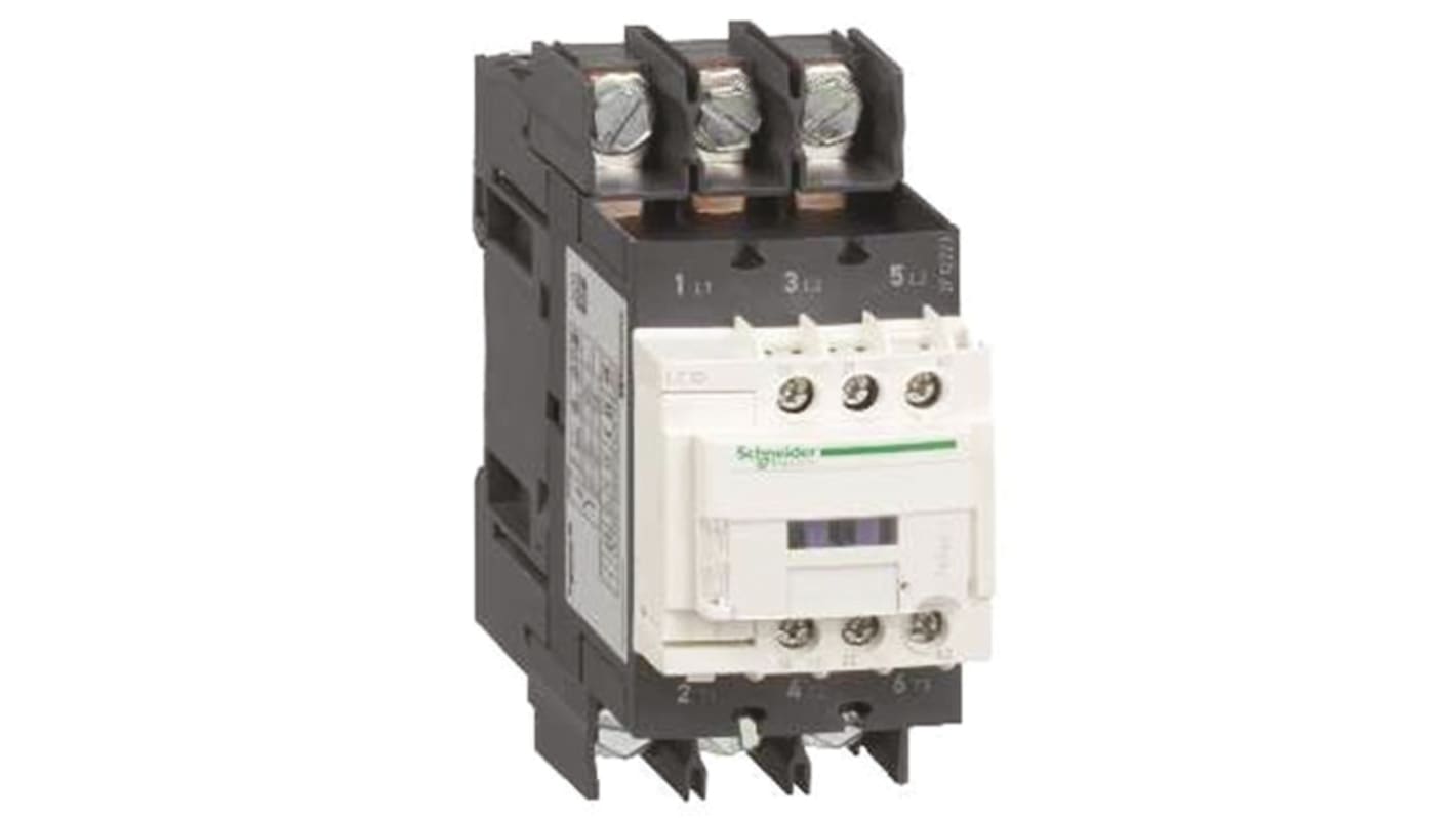 Schneider Electric LC1D Series Contactor, 42 V ac Coil, 3-Pole, 3NO