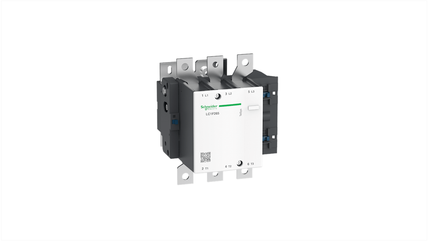 Schneider Electric TeSys F LC1F Contactor, 400 V ac Coil, 3-Pole, 3NO