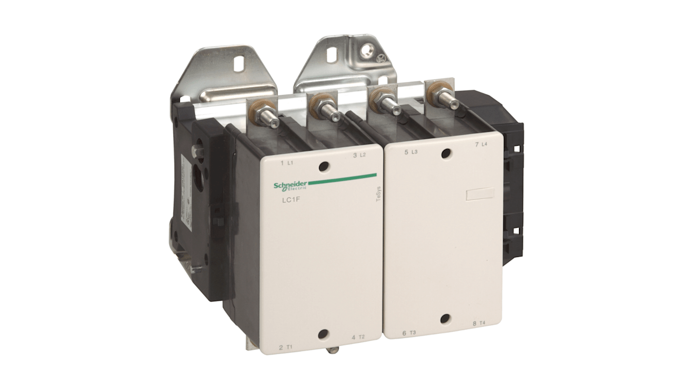 Schneider Electric TeSys F LC1F Contactor, 110 V dc Coil, 4-Pole, 4NO