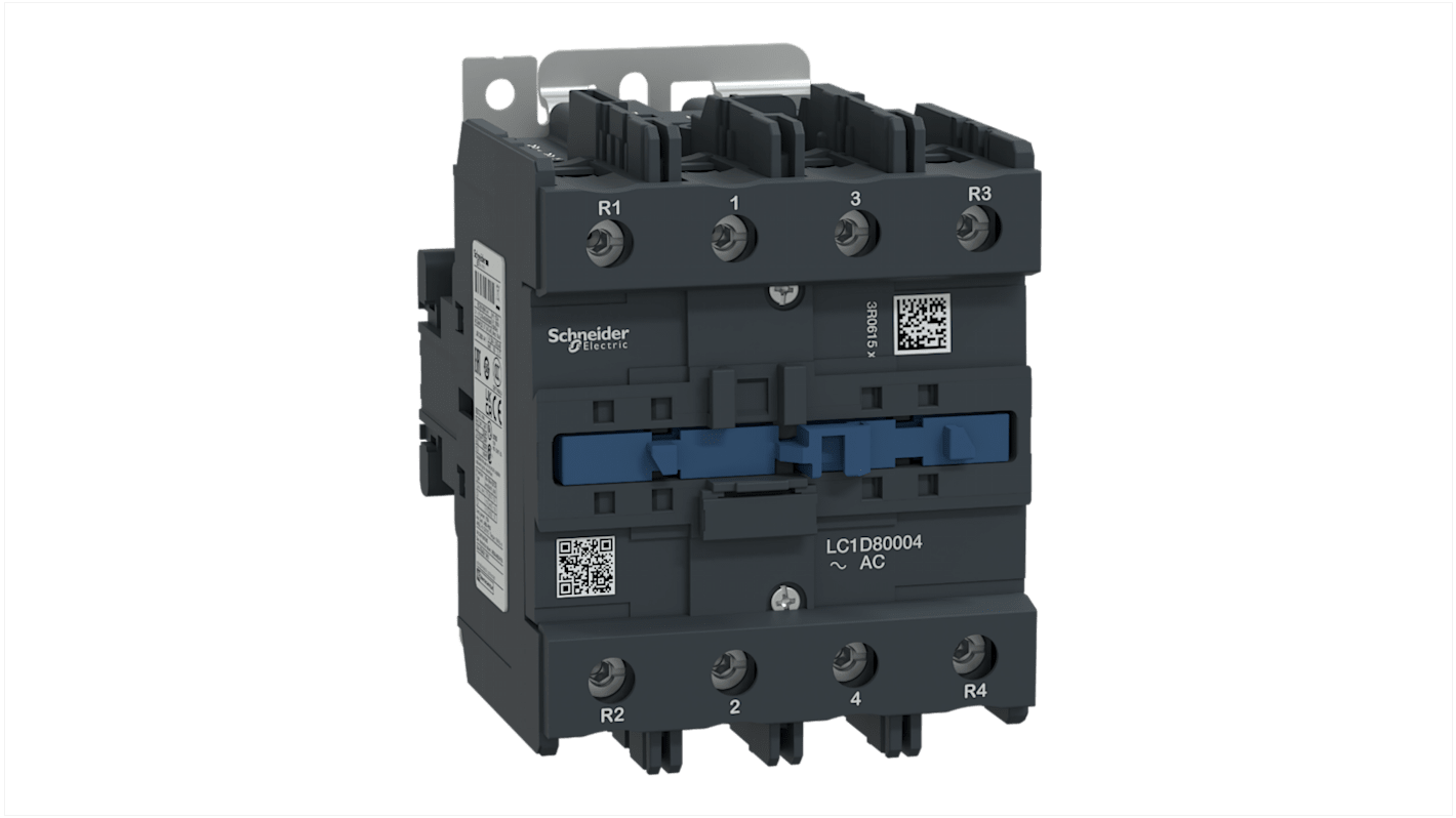 Stycznik 110 V AC Schneider Electric styki: 4 80 A 4NO LC1D80004F5