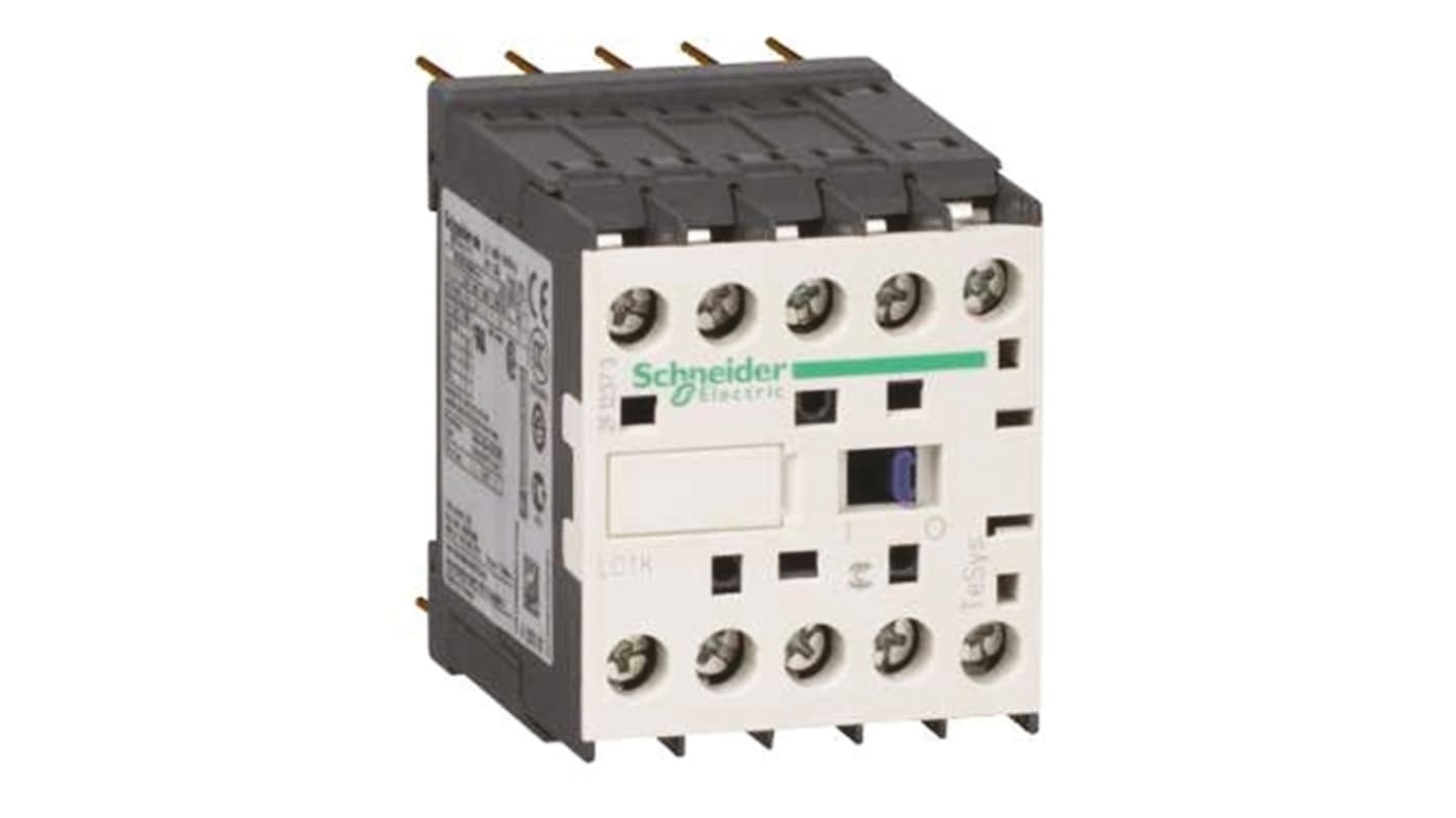 Schneider Electric TeSys K LC1K Contactor, 24 V ac Coil, 4-Pole, 20 A, 4NO, 690 V ac