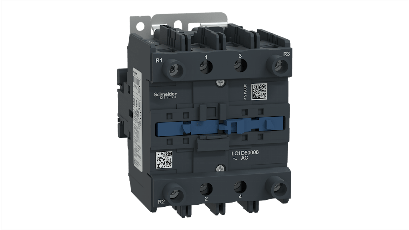 Schneider Electric TeSys D LC1D Leistungsschütz, 4 -polig / 80 A 2 Schließer + 2 Öffner