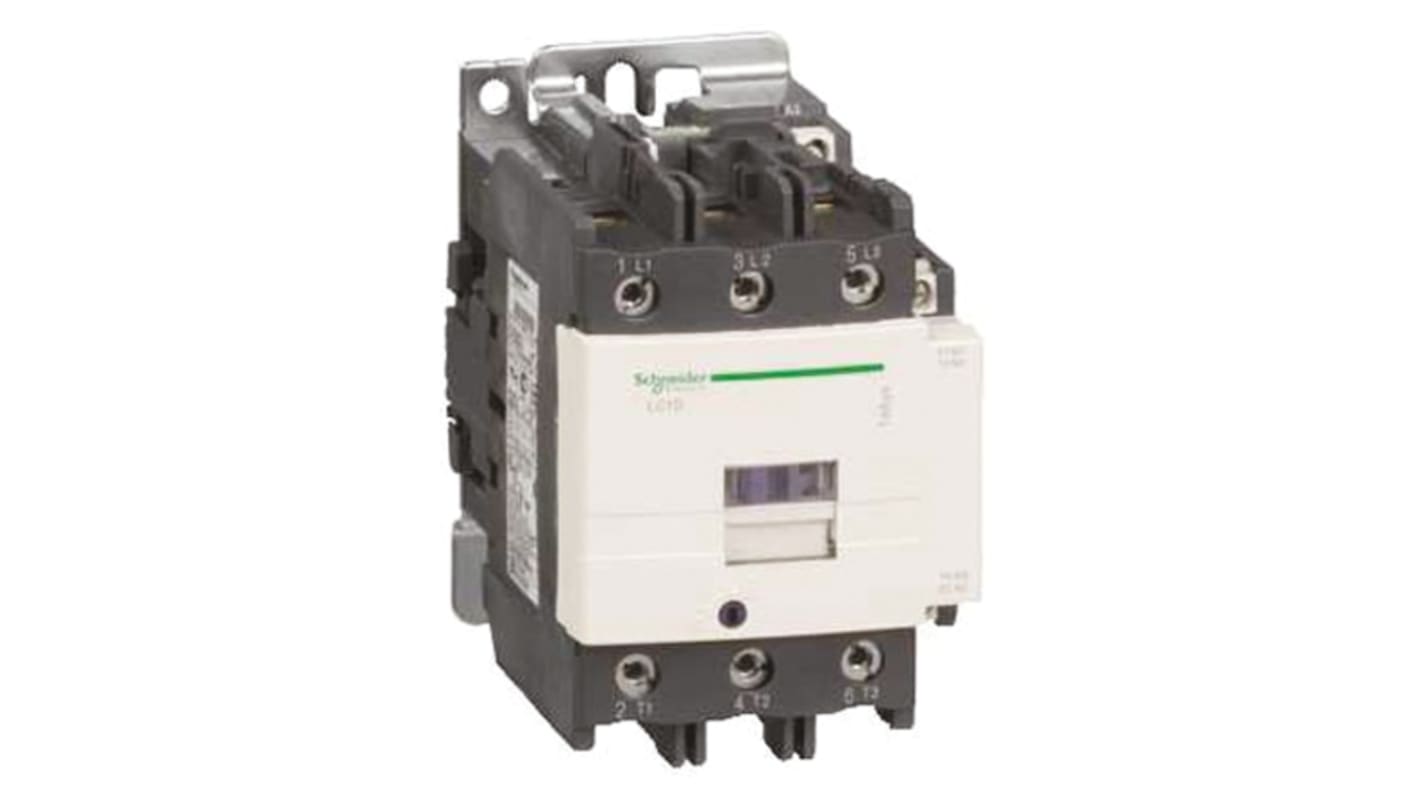 Schneider Electric TeSys D LC1D Contactor, 230 V ac Coil, 3-Pole, 95 A, 3NO