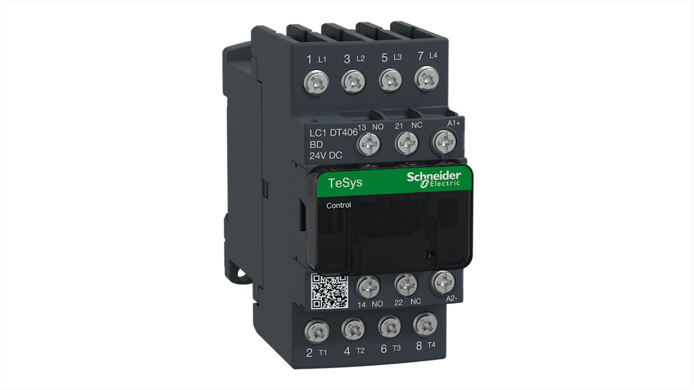 Schneider Electric TeSys D LC1D Leistungsschütz, 4 -polig / 40 A 4 Schließer