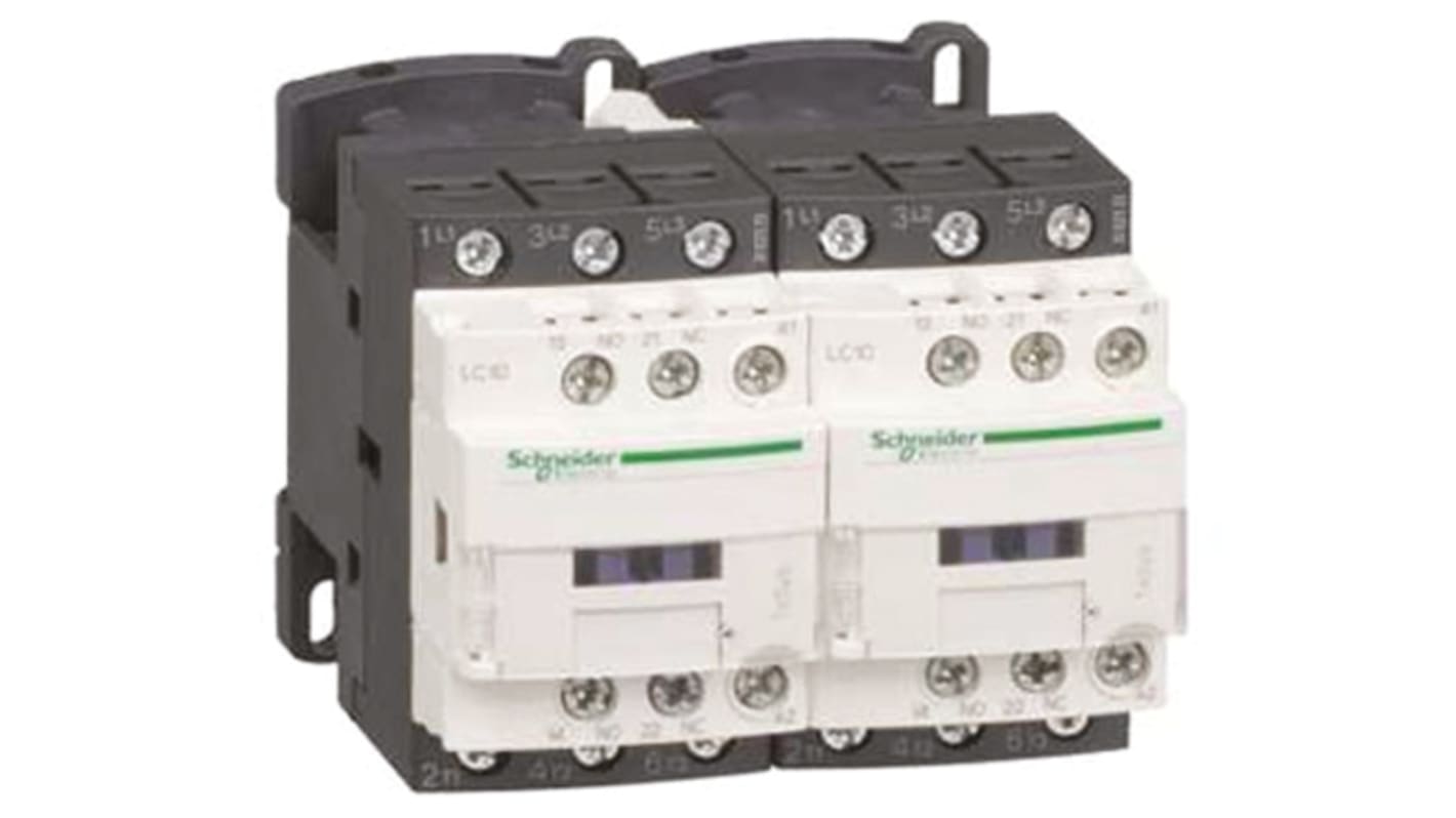Schneider Electric LC2D Series Contactor, 400 V ac Coil, 3-Pole, 7.5 kW, 300 V dc, 690 V ac
