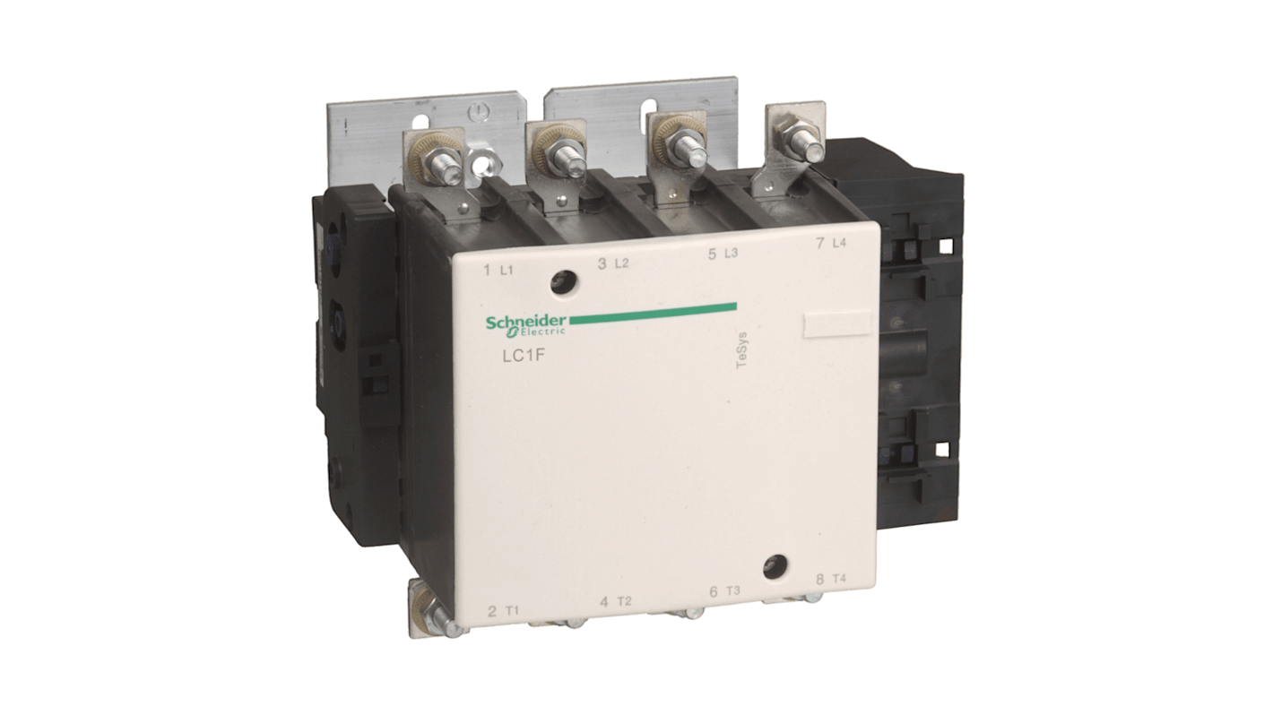 Schneider Electric TeSys F LC1F Contactor, 240 V ac Coil, 4-Pole, 4NO