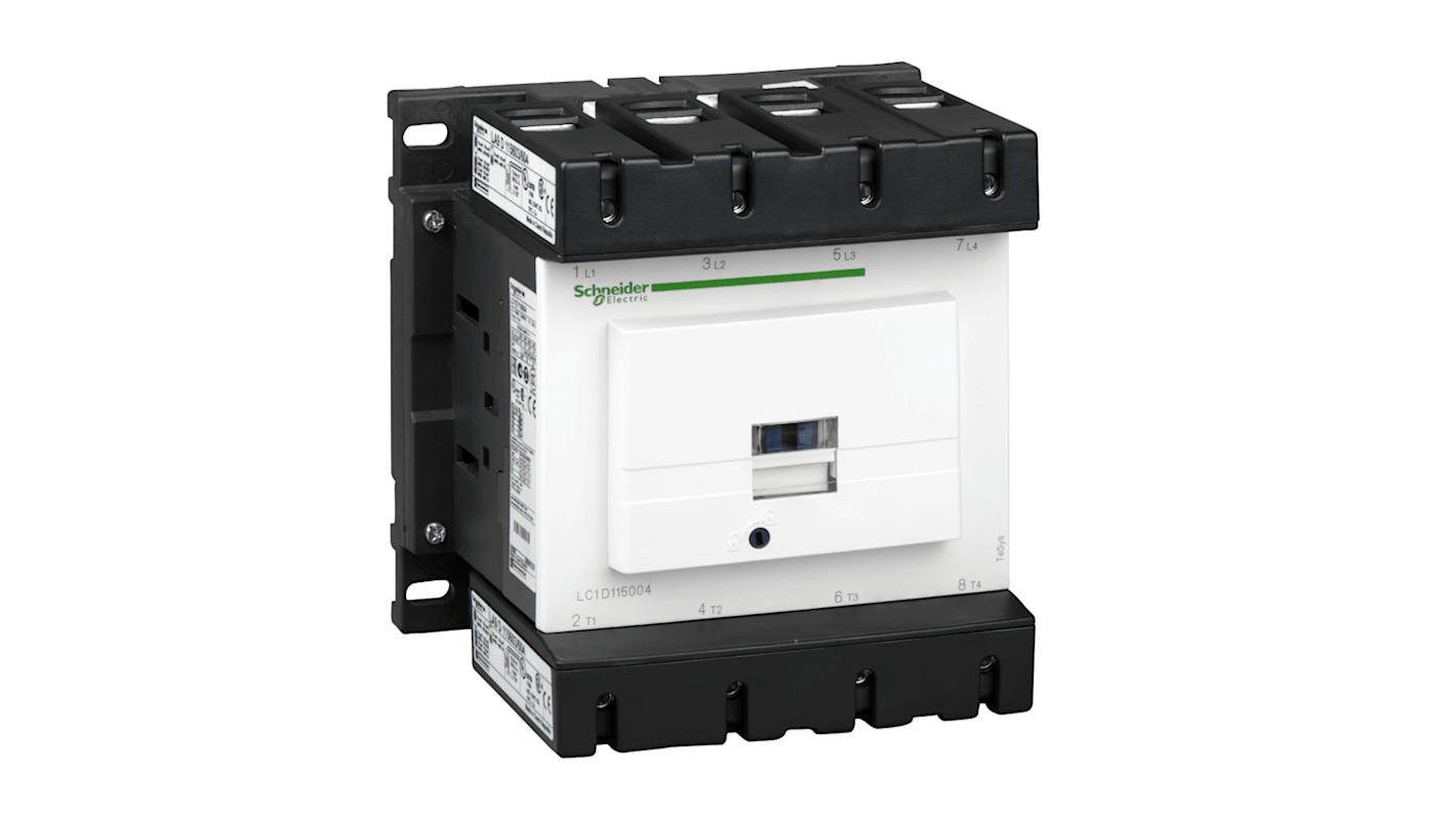 Stycznik 230 V AC Schneider Electric styki: 4 115 A 4NO LC1D115004P5