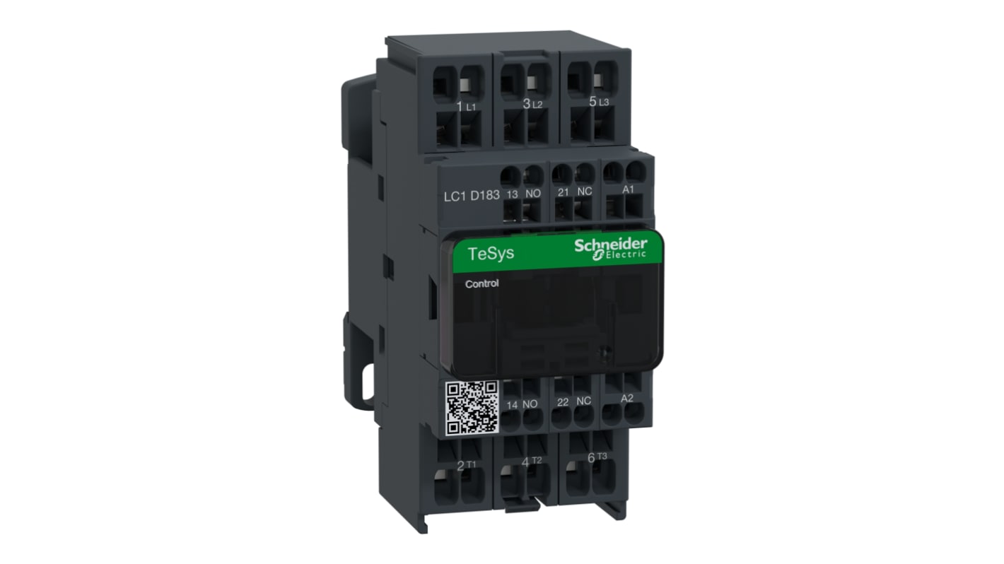 Schneider Electric TeSys D LC1D Leistungsschütz 230 V ac-Spule, 3 -polig , 300 V dc, 690 V ac / 25 A 7,5 kW 3 Schließer