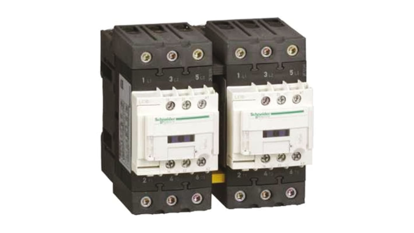 Schneider Electric LC2D Series Contactor, 230 V ac Coil, 3-Pole, 37 kW, 300 V dc, 690 V ac