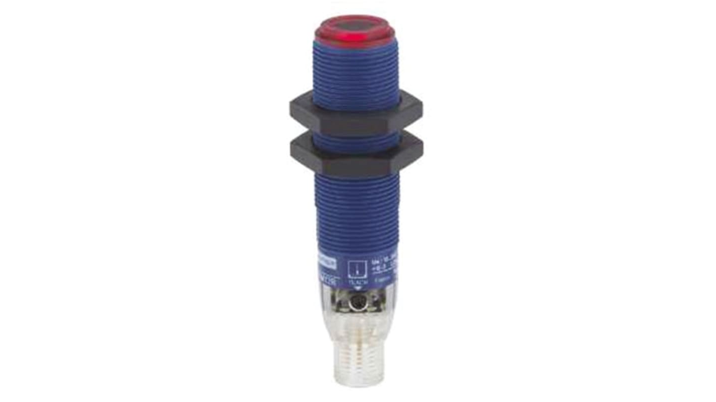 Rs-Online Sensore fotoelettrico Cilindrico Telemecanique Sensors a fascio diretto rilevamento 0 → 30 m uscita PNP