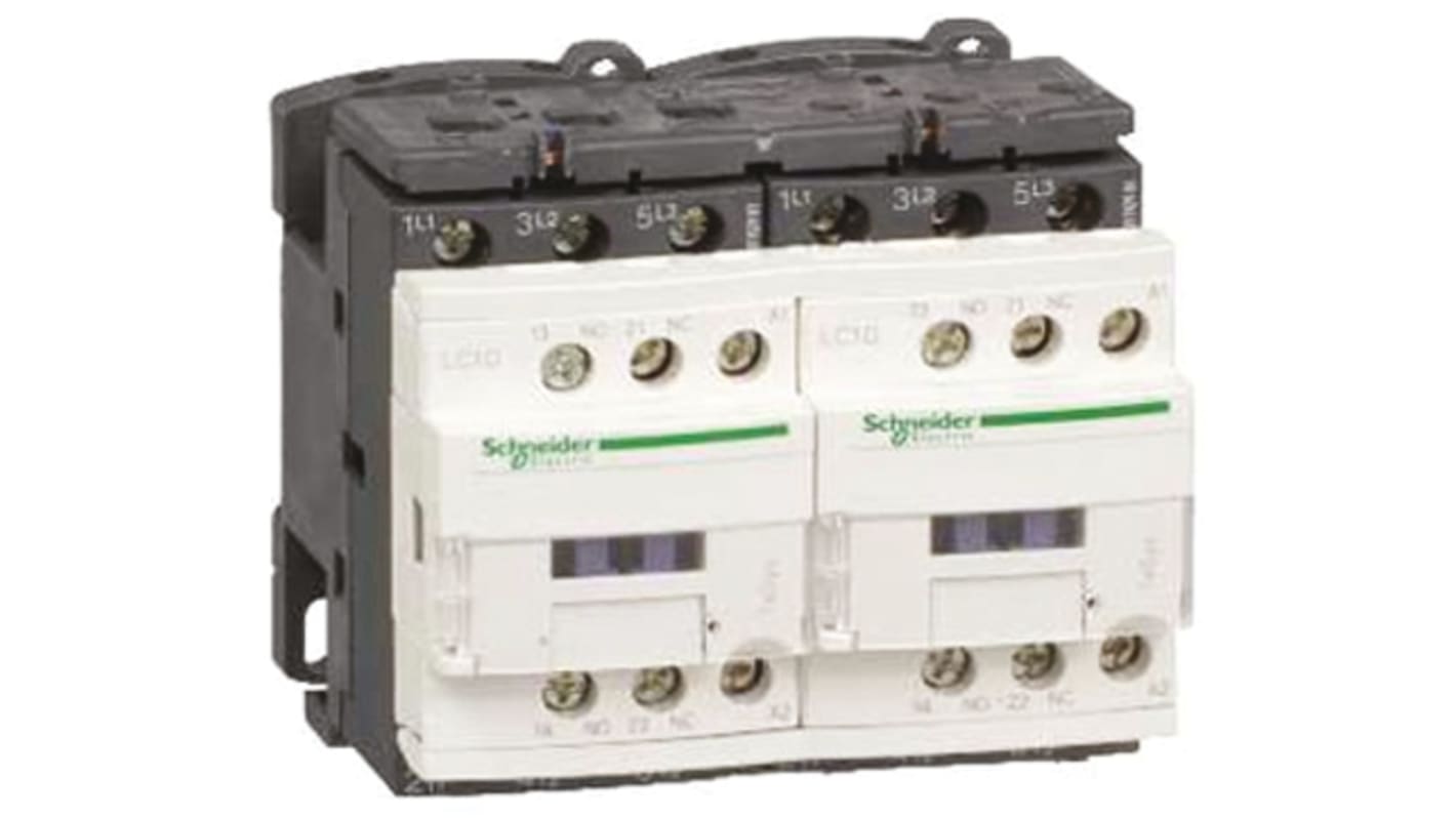 Schneider Electric LC2D Series Contactor, 48 V ac Coil, 3-Pole, 18.5 kW, 300 V dc, 690 V ac