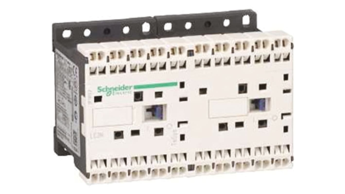Schneider Electric LC2K Series Contactor, 110 V ac Coil, 3-Pole, 6 A, 3 kW, 3NO, 690 V ac