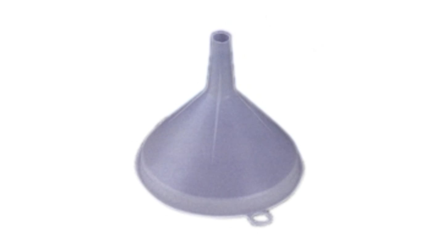 RS PRO HDPE Industrial Funnel, With 290mm Funnel Diameter, 27mm Stem Diameter